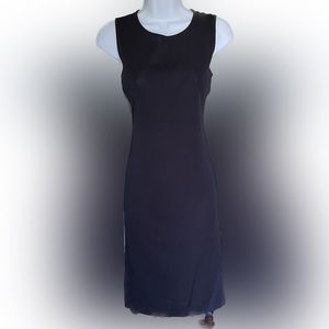 Plein Air Black Sleeveless Dress Size Small